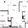 Floor plan: 2 Bedroom F