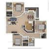 Floor plan: Lanai