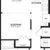 Floor plan: Studio-S1