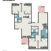 Floor plan: 4 bedroom 2 bathroom