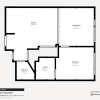 Floor plan: 1 Bed x 1 Bath K-Line (Furnished)
