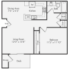 Floor plan: 691
