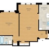 Floor plan: 1 Bedroom