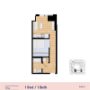 Floor plan: Studio C - Deluxe