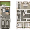 Floor plan: C2 - Townhome