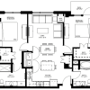 Floor plan: Two Bedroom - E (60%)