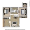 Floor plan: 22AZ