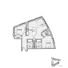 Floor plan: South 2x2