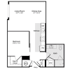 Floor plan: E-4 Type A Junior