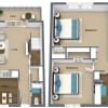 Floor plan: CT 2x1.5