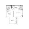 Floor plan: Willow Classic- First Floor