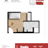 Floor plan: Studio - 180 sqft