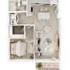 Floor plan: 1 BR - Arbor Overlook