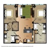 Floor plan: B1 - Prestige Renovation