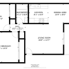 Floor plan: 2/1