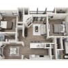 Floor plan: The Granbury (B2B)