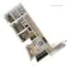 Floor plan: 2 Bed 2 Bath E