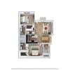 Floor plan: 2x2