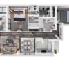 Floor plan: Two Bedroom