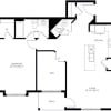 Floor plan: Monocay (1 Bed + Den)