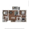 Floor plan: C1
