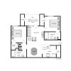 Floor plan: Two Bedroom