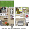 Floor plan: Magnolia with Fenced-In Yard