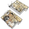 Floor plan: The Stratford Lodge Townhome