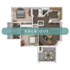 Floor plan: 2B2BP-3