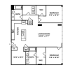 Floor plan: B8 Penthouse 732