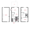 Floor plan: 2x1.5