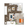 Floor plan: A1D