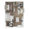 Floor plan: A2A
