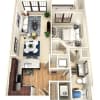Floor plan: A1-A - Benton