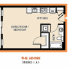 Floor plan: Adobe Studio