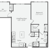 Floor plan: A14 