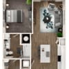 Floor plan: One-Bedroom Apartment (A2)