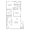 Floor plan: 2x2 - B3