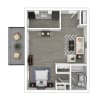 Floor plan: Studio D