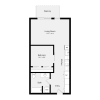 Floor plan: Urban One Bedroom  A03A