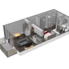 Floor plan: E1
