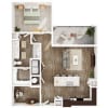 Floor plan: A6