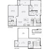 Floor plan: 2x2K