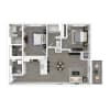 Floor plan: 2BA