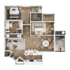 Floor plan: B3P