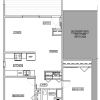 Floor plan: 2 Bedroom