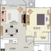 Floor plan: Metro I