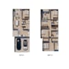 Floor plan: 4 bed 3 bath