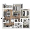 Floor plan: 2 x 2