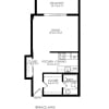 Floor plan: Studio